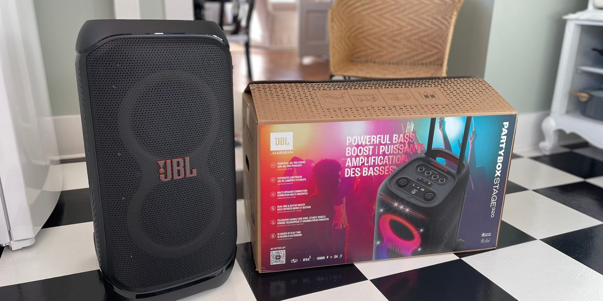 π Party Just Got Louder β JBL PartyBox Stage 320 (Brand New) for $529 or $1 Down! Save $70 Today with 1-Year Warranty π