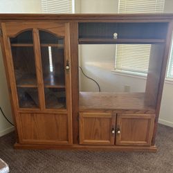 Wooden TV Stand 
