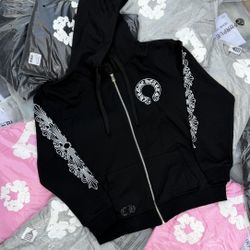 Chrome Hearts Zip up Hoodie