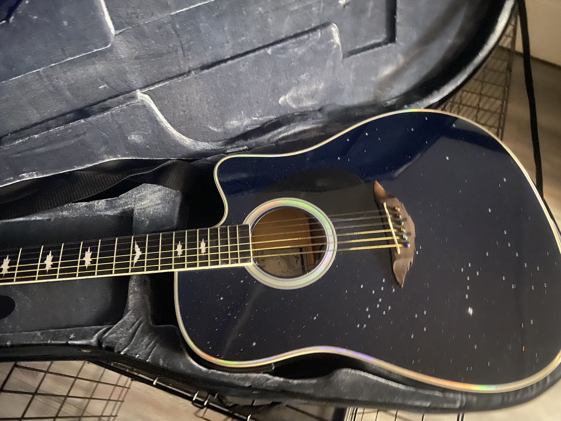 Esteban Celestial Night Limited Edition Acoustic/electric Guitar