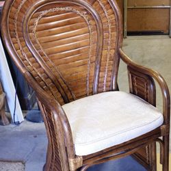 5 Peice Vintage Bentwood Bamboo Furniture