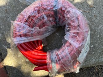 Maxx Flex Red Flexible Vinyl Tubing ¼ “ x ⅜ “ x 35’