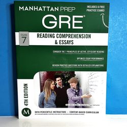 Manhattan Prep GRE Reading Comprehension & Essays Strategy Guide 7 – 4th Edition