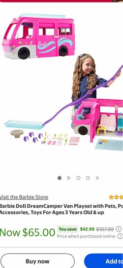 Barbie camper van