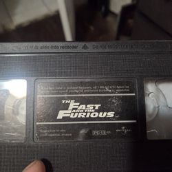 Fast And Furious Vhs