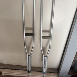 Set of crutches