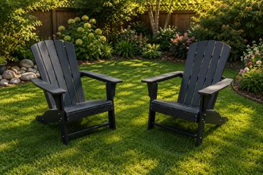 2 outdoor chairs
