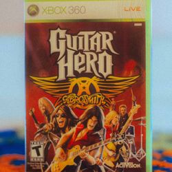 Xbox 360 - Guitar Hero Areosmith (CIB)