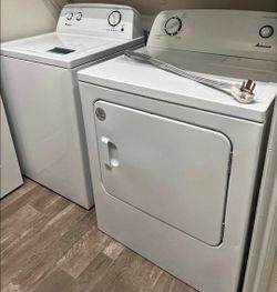 Washer and dryer