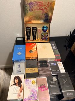 Different authentic colognes and perfumes buy your man side piece husbands....lol