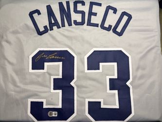 Jose Canseco Signed New York Yankees jersey