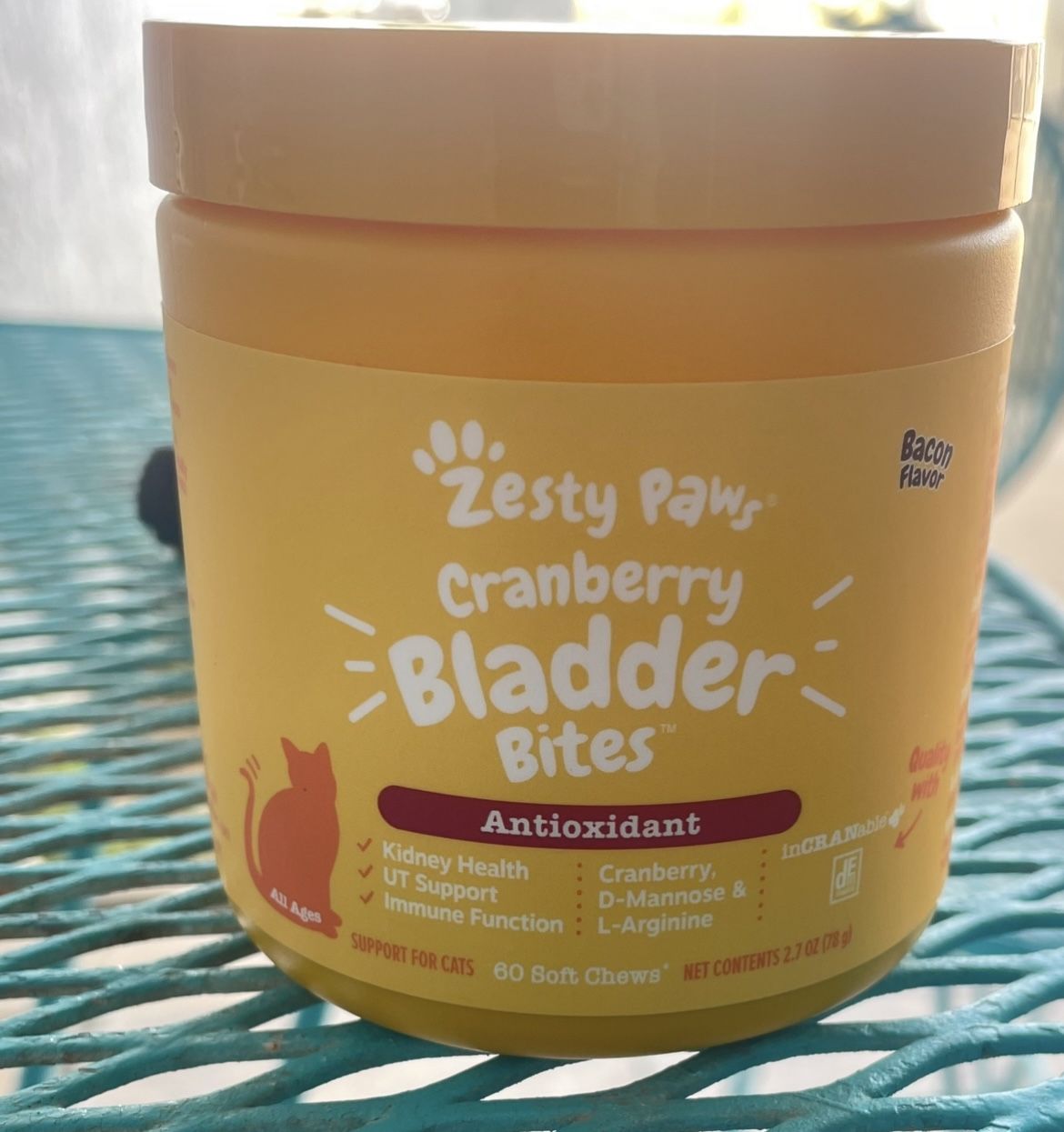 Zesty Paws Cranberry Bladder Bites For Cats