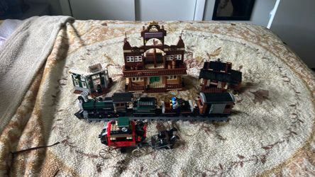 Lego western town