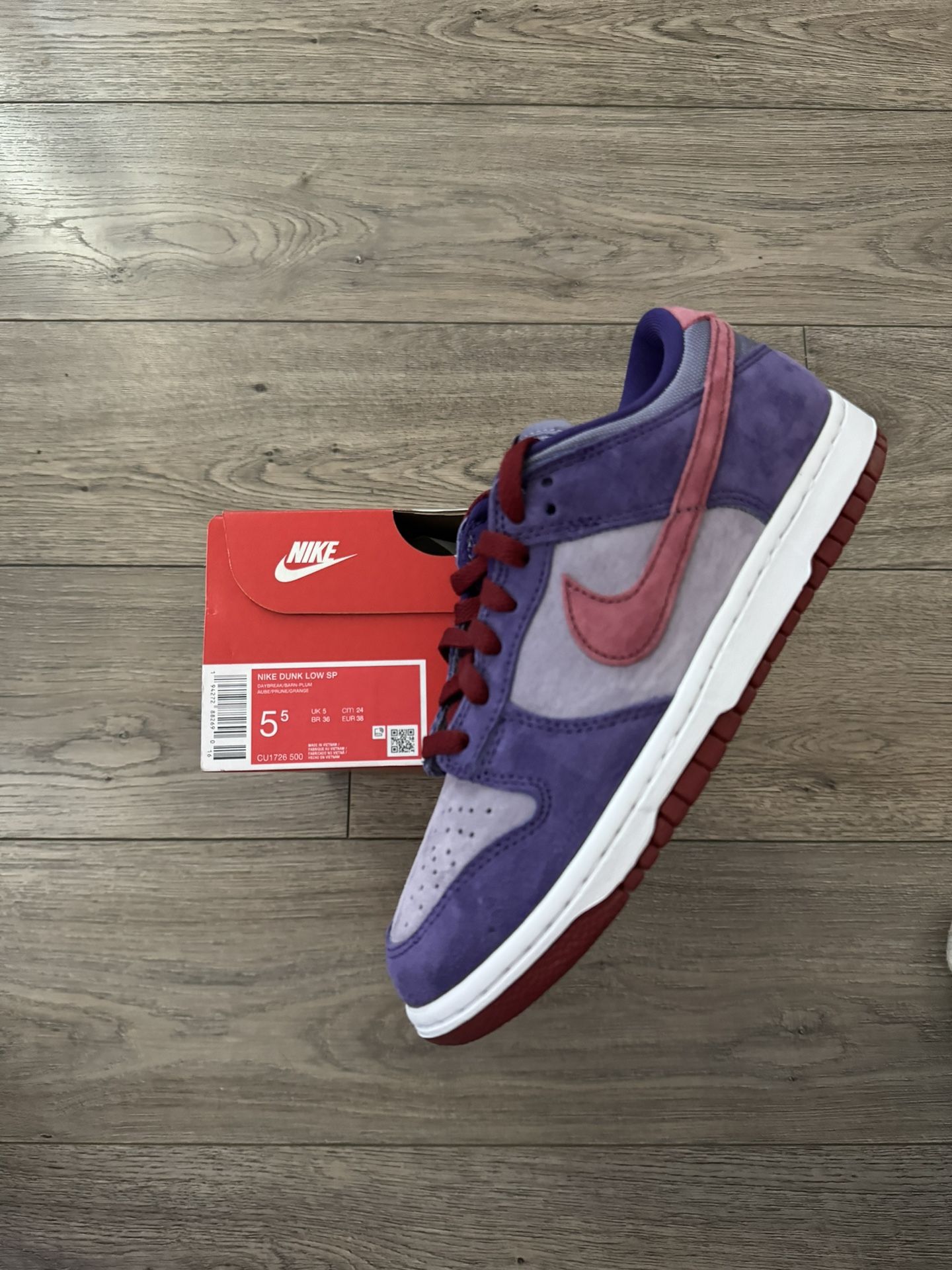 Nike Sb Dunk List Nike Dunk Low SP QuickStrike Plum Daybreak/Barn-Plum ...
