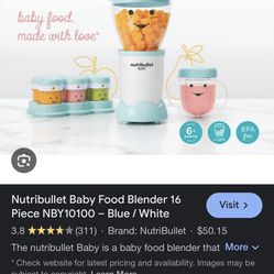 Brand New Nutribullet Baby