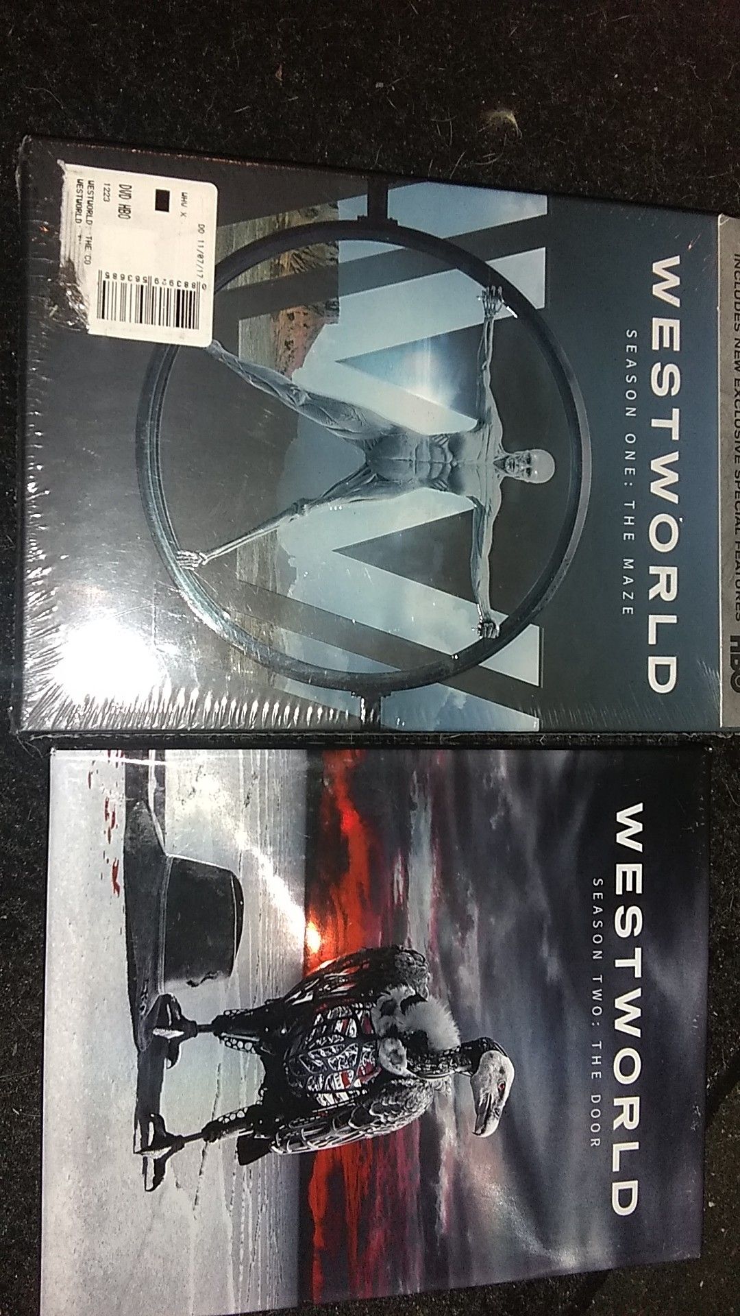 WESTWORLD SEASON 1 & 2 BLU RAY DVD BOX SETS