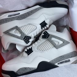 White Cement Retro 4 Size 10.5 Men’s 
