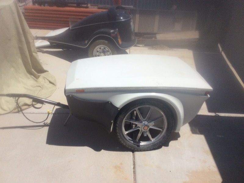 Bushtec motorcycle trailer good condition