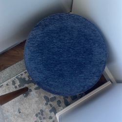 Small Navy Blue Stool