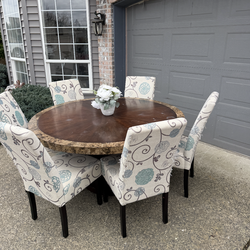 Dinning table /6  chairs