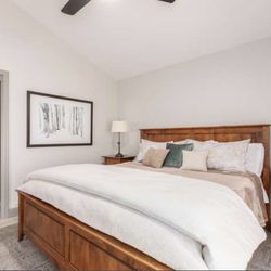 Bedroom Set (king Bed Frame, 2 Night Stands, 1 Dresser)