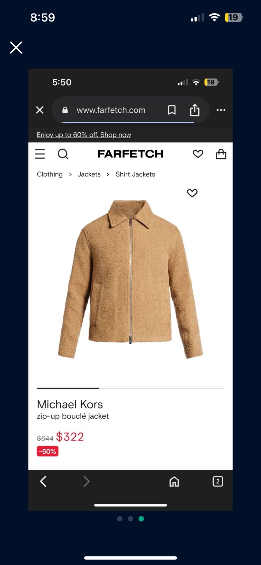 Michael Kors Men’s Jacket