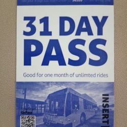 31 Day Pass
