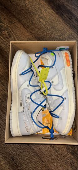 Nike Dunk Low - ‘Off-White Lot 10’ Size 12 Worn Lightly