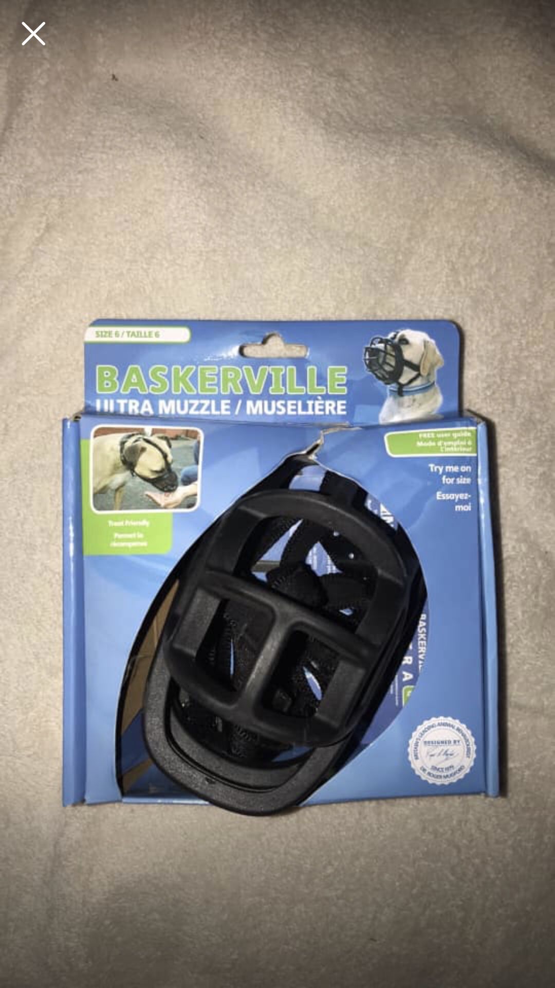 Brand New Baskerville- Size 6 Dog Muzzle - $25