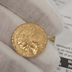 1925-D Gold $2.5 Indian