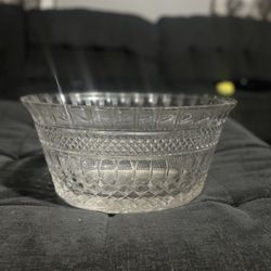 Used Glass Bowl