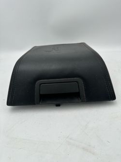 2007 to 2014 Lincoln Navigator  Center Console Lid Armrest Leather Black OEM