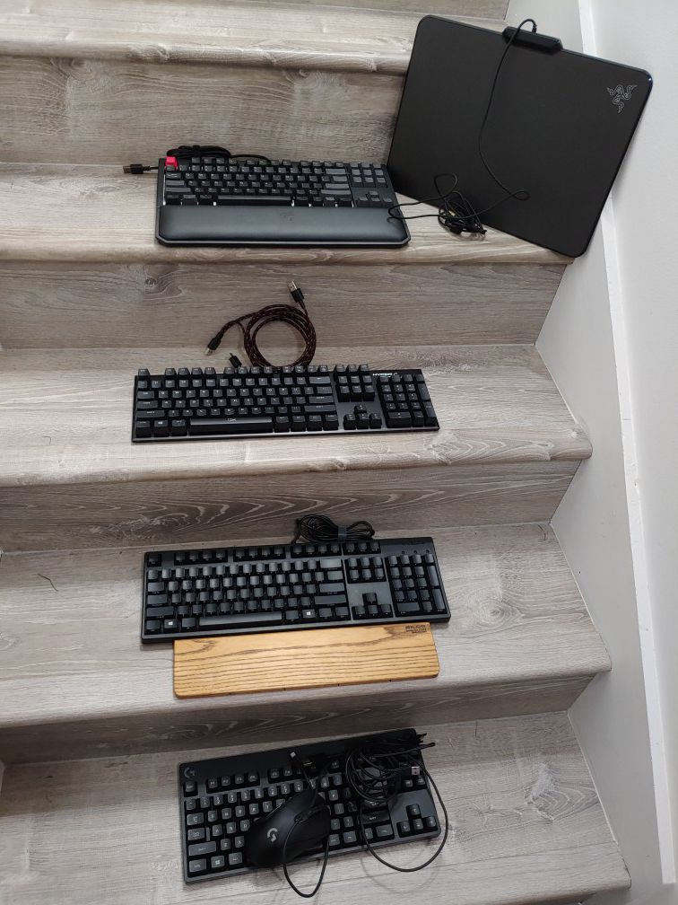 Keyboards for gaming