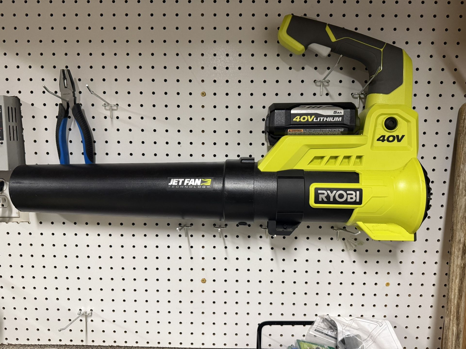 Ryobi 40v Leaf Blower with Battery And Charger