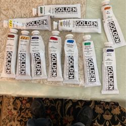 GOLDEN ARTIST COLORS 10 Each