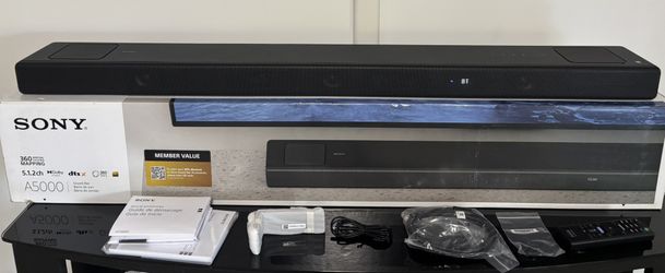 Sony A5000 SoundbarDolby Atmos Sound Bar - Like New