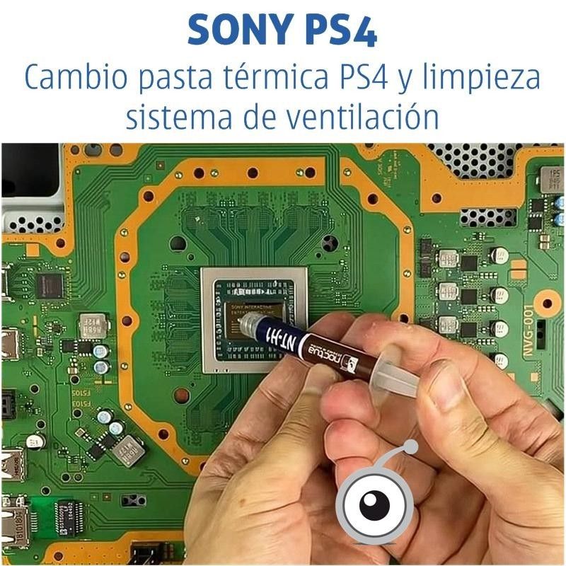 cleaning and changing thermal paste Consoles Sony
