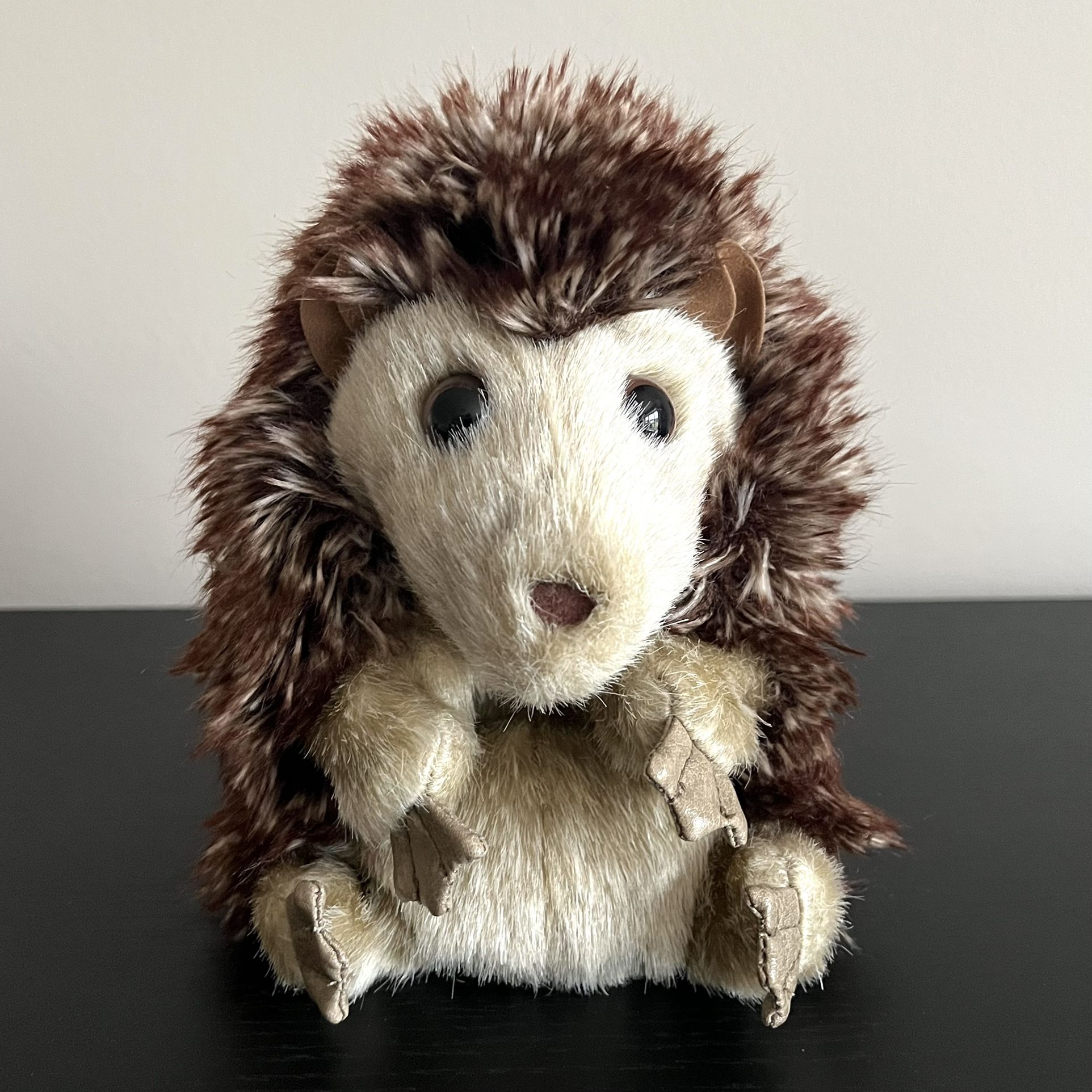 Folkmanis Hedgehog Hand Puppet Ball Inside Out Genuine 6 Inch
