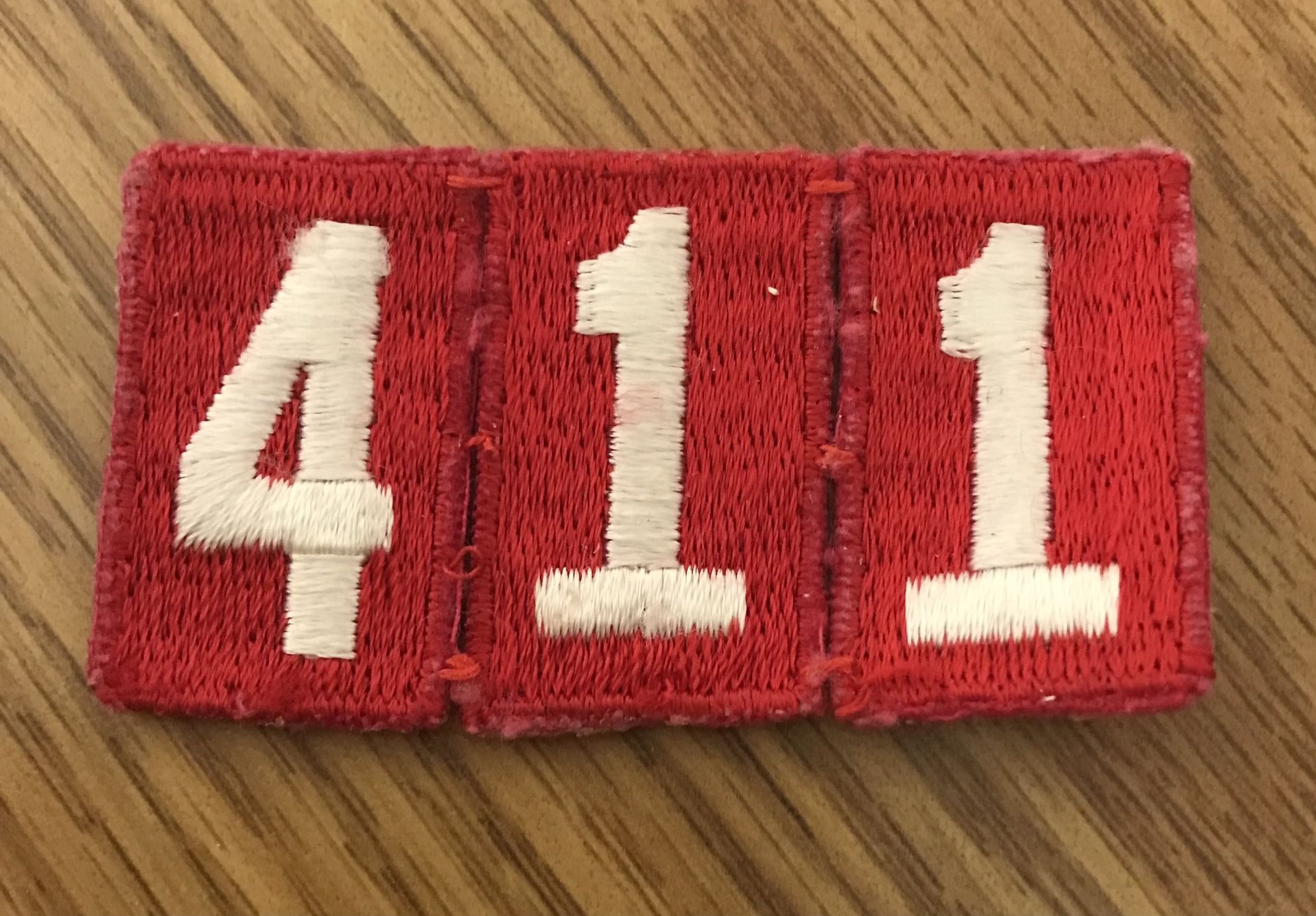 Boy Scouts Of America Troop Number Patches