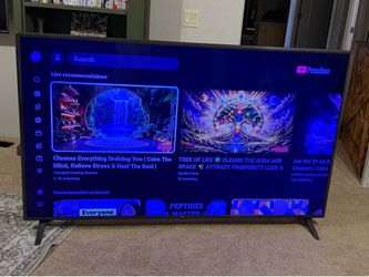 75” LG 4k smart tv