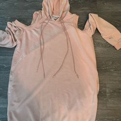 Puma, Sweater Dress, Pink, Size L