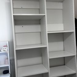 white bookshelf cabinet 