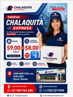 CHALAQUITA EXPRESS COURIER A PERU