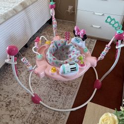 Bright Starts Disney Baby Minnie Mouse Activity Jumper