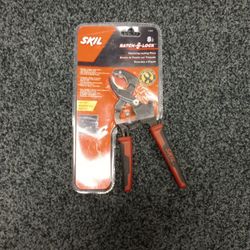NEW SKIL RATCH- N-LOCK AUTOMATIC LOCKING PLIERS