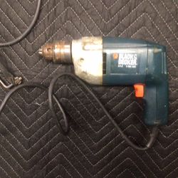Black and Decker Corded Drill 