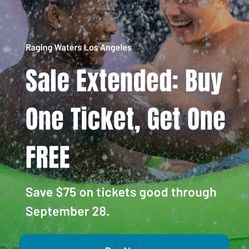 Free Raging Waters Ticket FREE FREE