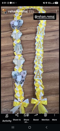 Graduation lei