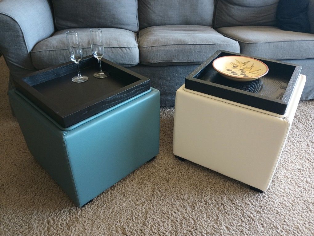 Crate & Barrel Ottoman/Storage Cubes(s)