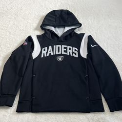 Nike Raiders Kids Black & White Hoodie